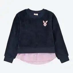 NKD Kinder-Mädchen-Fleeceshirt mit Stickerei Angebot