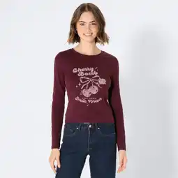 NKD Damen-Langarmshirt mit Frontaufdruck Angebot