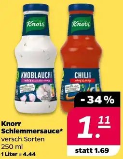 NETTO Knorr Schlemmersauce Angebot