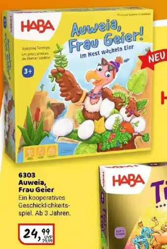 Idee+Spiel HABA 6303 Auweia, Frau Geier Angebot