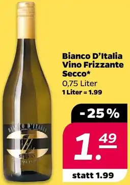NETTO Bianco D'Italia Vino Frizzante Secco Angebot