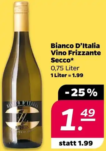 NETTO Bianco D'Italia Vino Frizzante Secco Angebot