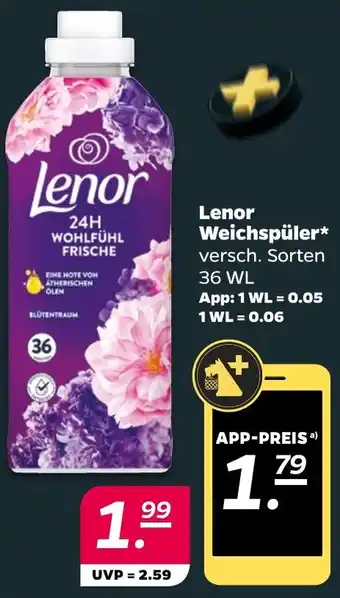 NETTO Lenor Weichspüler Angebot