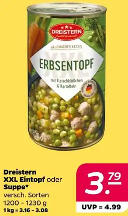 NETTO Dreistern XXL Eintopf oder Suppe Angebot