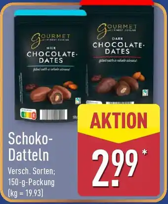 Aldi Nord Schoko Datteln Angebot