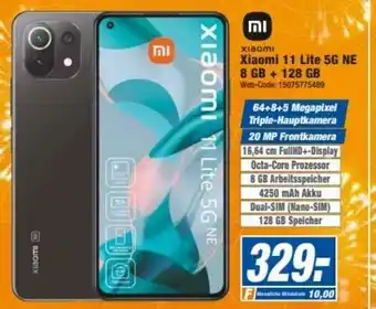 expert Octomedia Xiaomi 11 Lite 5G NE 8GB+128GB Angebot