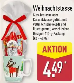 Aldi Nord Weihnachtstasse Angebot