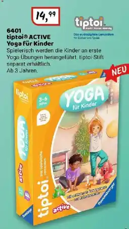 Idee+Spiel Ravensburger 6401 tiptoi ACTIVE Yoga für Kinder Angebot