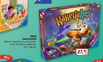 Idee+Spiel Ravensburger 6403 Kakerla Hex Angebot