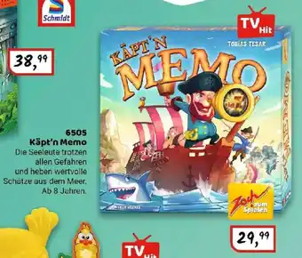 Idee+Spiel 6505 Käpt'n Memo Angebot
