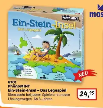 Idee+Spiel moses. 6701 PhänoMINT Ein-Stein-Insel - Das Legespiel Angebot