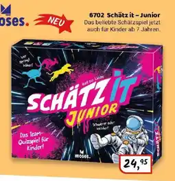 Idee+Spiel moses. 6702 Schätz it - Junior Angebot