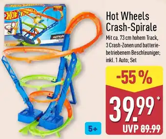 Aldi Nord Hot Wheels Crash-Spirale Angebot