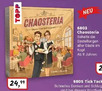 Idee+Spiel TOPP 6803 Chaosteria Angebot