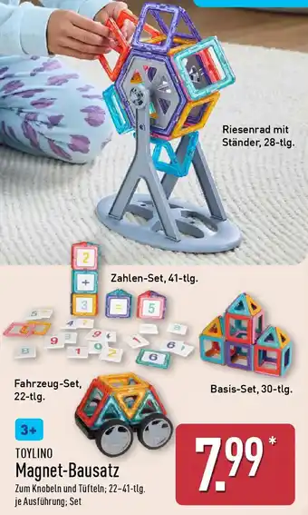 Aldi Nord TOYLINO Magnet-Bausatz Angebot