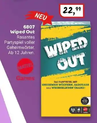 Idee+Spiel MATTEL Games 6807 Wiped Out Angebot