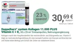 Alliance Healthcare Doppelherz system Kollagen 11.000 PLUS Vitamin C + D Angebot