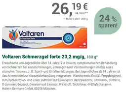 Alliance Healthcare Voltaren Schmerzgel forte 23,2 mg/g Angebot