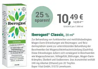 Alliance Healthcare Iberogast Classic Angebot