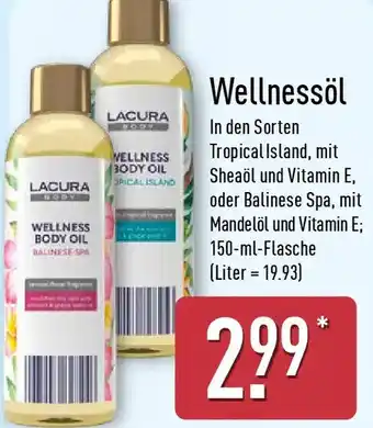 Aldi Nord LACURA Wellnessöl Angebot