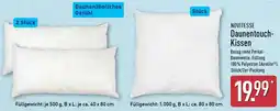 Aldi Nord NOVITESSE Daunentouch Kissen Angebot