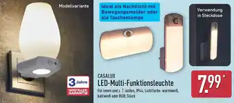 Aldi Nord CASALUX LED-Multi-Funktionsleuchte Angebot