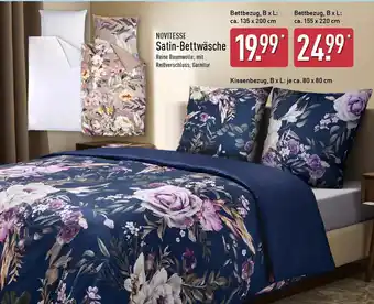 Aldi Nord NOVITESSE Satin-Bettwäsche Angebot