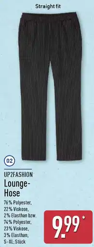 Aldi Nord UP2FASHION Lounge Hose Angebot