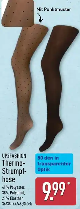 Aldi Nord UP2FASHION Thermo Strumpfhose Angebot