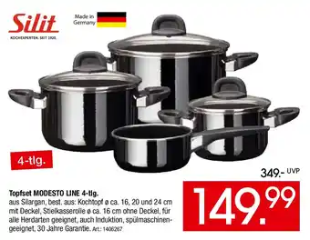 Zurbrüggen Silit Topfset MODESTO LINE 4-tlg. Angebot