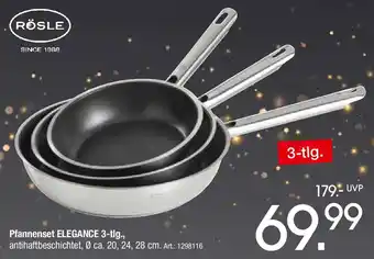 Zurbrüggen RÖSLE Pfannenset ELEGANCE 3-tlg. Angebot