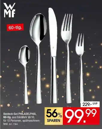 Zurbrüggen WMF Besteck-Set PHILADELPHIA, 60-tlg. Angebot