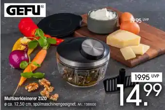 Zurbrüggen GEFU Multizerkleinerer ZIZO Angebot