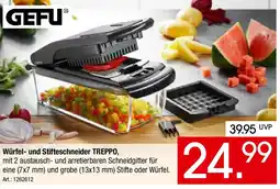 Zurbrüggen GEFU Würfel und Stifteschneider TREPPO Angebot