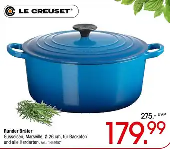 Zurbrüggen LE CREUSET Runder Bräter Angebot