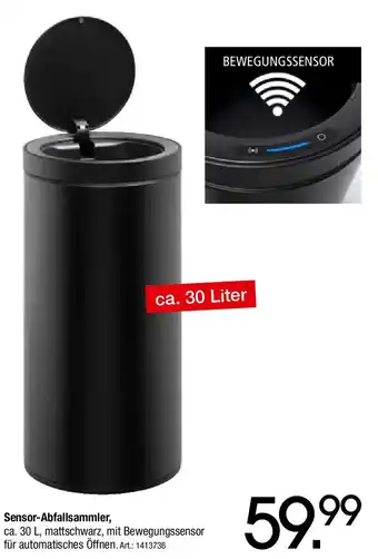 Zurbrüggen Sensor-Abfallsammler Angebot