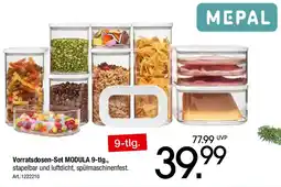 Zurbrüggen MEPAL Vorratsdosen-Set MODULA 9-tlg. Angebot