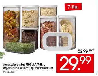 Zurbrüggen MEPAL Vorratsdosen-Set MODULA 7-tlg. Angebot