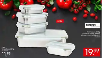 Zurbrüggen homeware professional Vorratsdosenset 5-tlg. Angebot