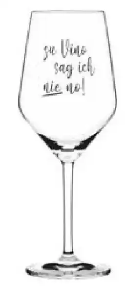 Zurbrüggen RITZENHOFF Weinglas mit Spruch Angebot