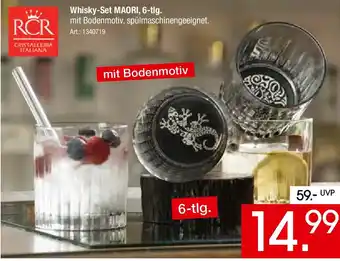 Zurbrüggen RCR Whisky-Set MAORI, 6-tig. Angebot