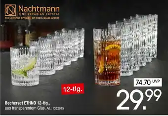 Zurbrüggen Nachtmann Becherset ETHNO 12-tlg. Angebot