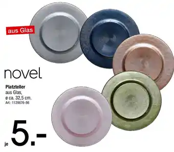 Zurbrüggen novel Platzteller Angebot