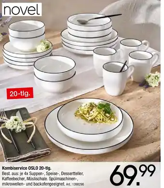 Zurbrüggen novel Kombiservice OSLO 20-tlg. Angebot