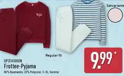 Aldi Nord UP2FASHION Frottee-Pyjama Angebot