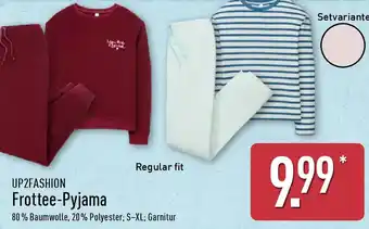 Aldi Nord UP2FASHION Frottee-Pyjama Angebot