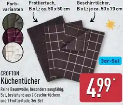 Aldi Nord CROFTON Küchentücher Angebot