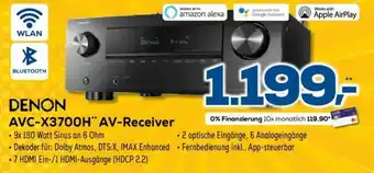 Euronics Denon AVC-X3700H AV-Receiver Angebot