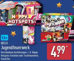 Aldi Nord WECO Jugendfeuerwerk Angebot