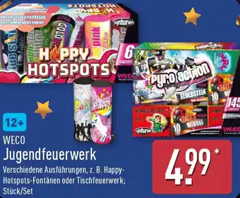 Aldi Nord WECO Jugendfeuerwerk Angebot
